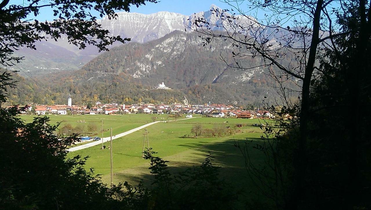 Apartments Hlapi With Spa Kobarid Exterior foto